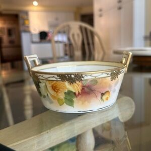 Vintage Nippon Hand Painted Bowl